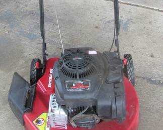 Mower used one time.