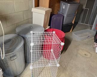 Garbage Cans, Storage Bins