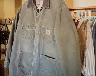 vintage Carhartt blanket-lined duck canvas Coat