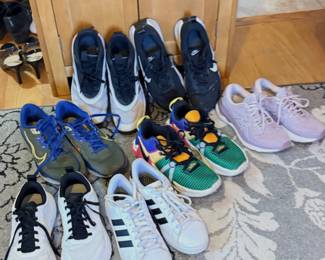 Ladies’ Gym Shoes. Size 8-Nike Adidas