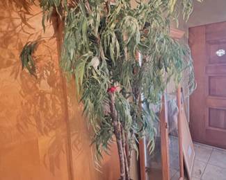Large artificial weeping plant,