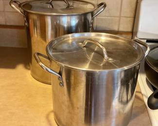 stainless steel stock pots