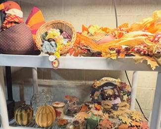 Halloween and Thanksgiving Decorations