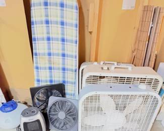 Portable Fans, Heaters,