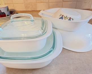 Corningware Simply Lite Casserole Dish’s/Glass Lid