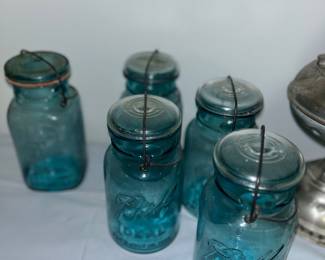 Ball blue canning jars 