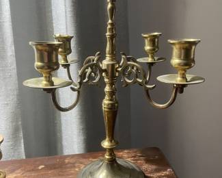Brass Candelabra 