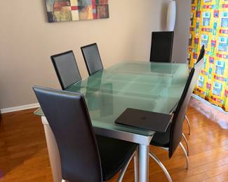Glass table