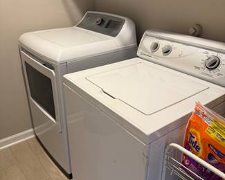 Washer and dryer