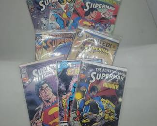 DC Superman & Adventures Comic Book Lot