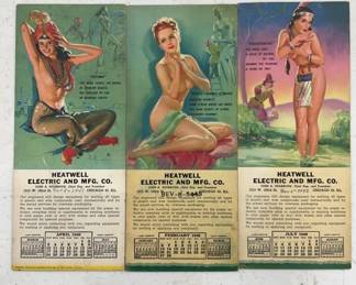 1949 Pin-Up Calendars