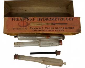 Freas No. 1 Hydrometer Set In Box