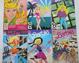 Barbie Marvel Comics Comic Books Assorted Issues