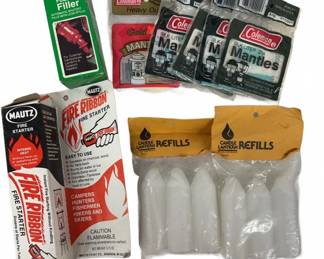 Coleman Lantern Supplies & Fire Starters