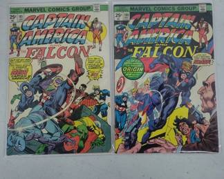 Captain America & the Falcon Comics #181 #186