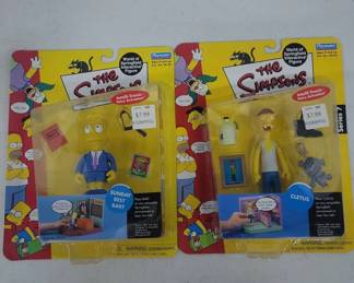 Simpsons Sunday Best Bart & Cletus Figures