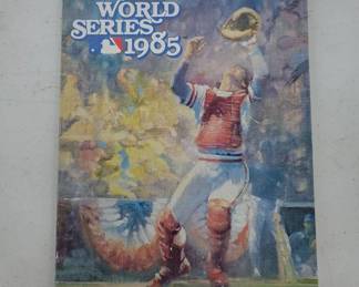 1985 World Series Official Program
