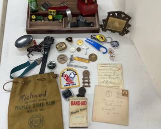 Collectibles With Sterling Brush