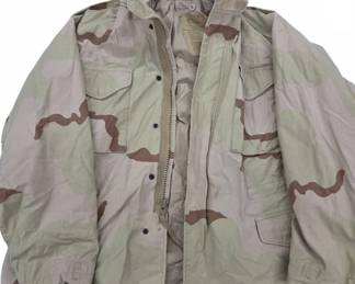 USGI Desert Camo Field Jacket Large Regular