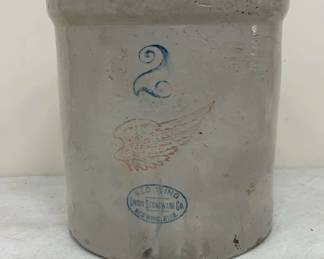 Red Wing Union Stoneware 2 Gallon Crock