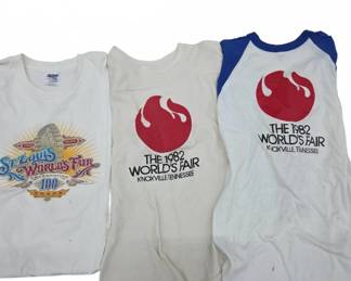 1982 & St. Louis World's Fair T-Shirts Assortment