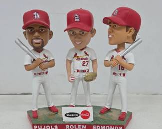 St. Louis Cardinals Pujols Rolen Edmonds Bobble