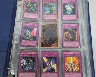 Yu-Gi-Oh! Binder With Assorted Spell & Trap Cards