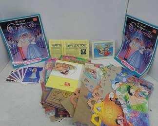 McDonald's Kids Paper Ephemera 1980s-1990s