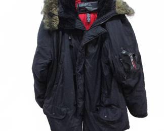 Ralph Lauren Polo Jeans Co. Black Parka Jacket