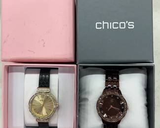 Chico's & Folio Ladies' Wristwatches in Boxes