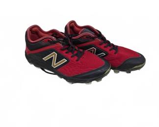 New Balance LP3000M4 Red Black Baseball Cleats