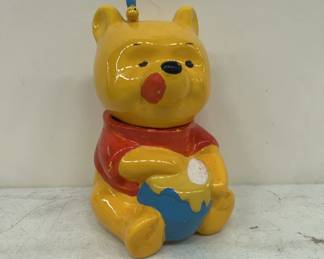 1970s Winnie the Pooh Ceramic Cookie Jar