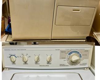 1998 KitchenAid top-load Washing Machine, model number KAWS700G00 (with stock number AW700G and serial number CH5228786). Tested Runs $125 1998 KitchenAid Electric Dryer, model number KEYS750GQ0. Serial No.: HH5008092 Tested Runs $125 BOTH $200