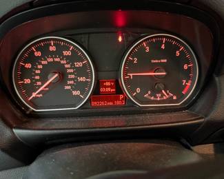 2011 BMW 128i with 92,000 miles.