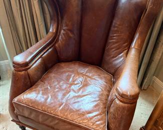 Leather Side Chair