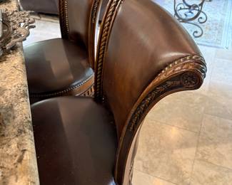 Leather Bar Stools
