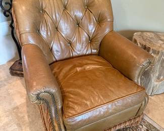 Leather Side Chair