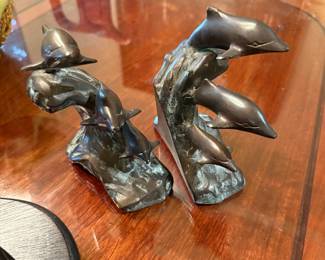 Bronze Dolphins