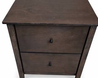 Side Table L 23 inches D 17 inches H 26 inches