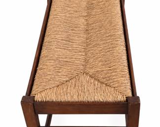Side bench L 58 inches D 16 inches H 19 inches