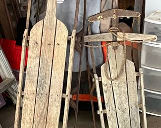 Antique sleds
