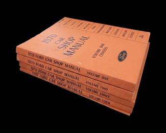 Ford Car Shop Manual, Volumes 