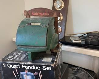 Vintage CarCabin Decorative Mailbox or Organizer