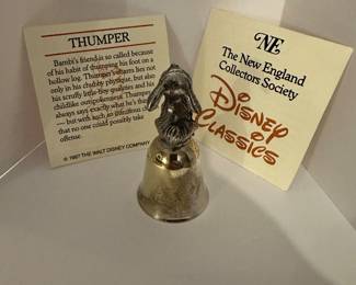 New England Collectors Society Disney Classics Thumper Bell second image