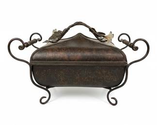 Decorative Wrought Iron Tabletop Box