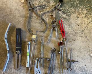 Vintage Machinist and Drafting Tool Assortment