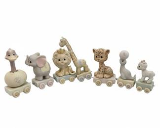 Precious Moments Birthday Train Collection  Partial Set