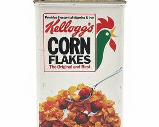 Vintage Kelloggs Corn Flakes Tin