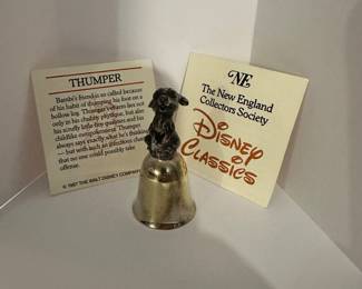 New England Collectors Society Disney Classics Thumper Bell