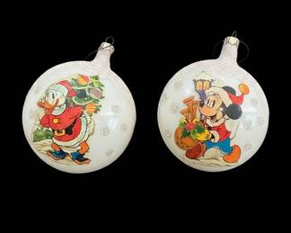 Vintage Kurt Adler Disney Christmas Ornaments